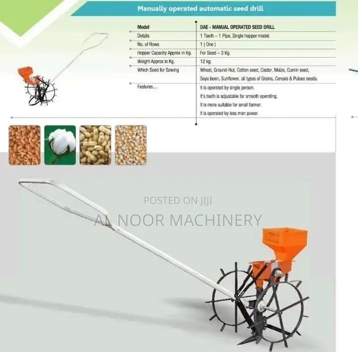 Manual Operated Seed Drill