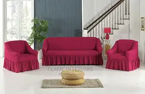 Sofa Covers | Za Urembo | Skirt Style | Marinda, Nakshnaksh