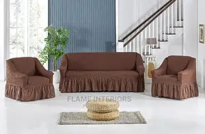 Sofa Covers | Za Urembo | Skirt Style | Marinda, Nakshnaksh