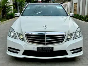 Mercedes-Benz E63 2012 White