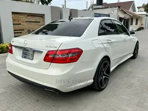 Mercedes-Benz E63 2012 White