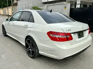 Mercedes-Benz E63 2012 White