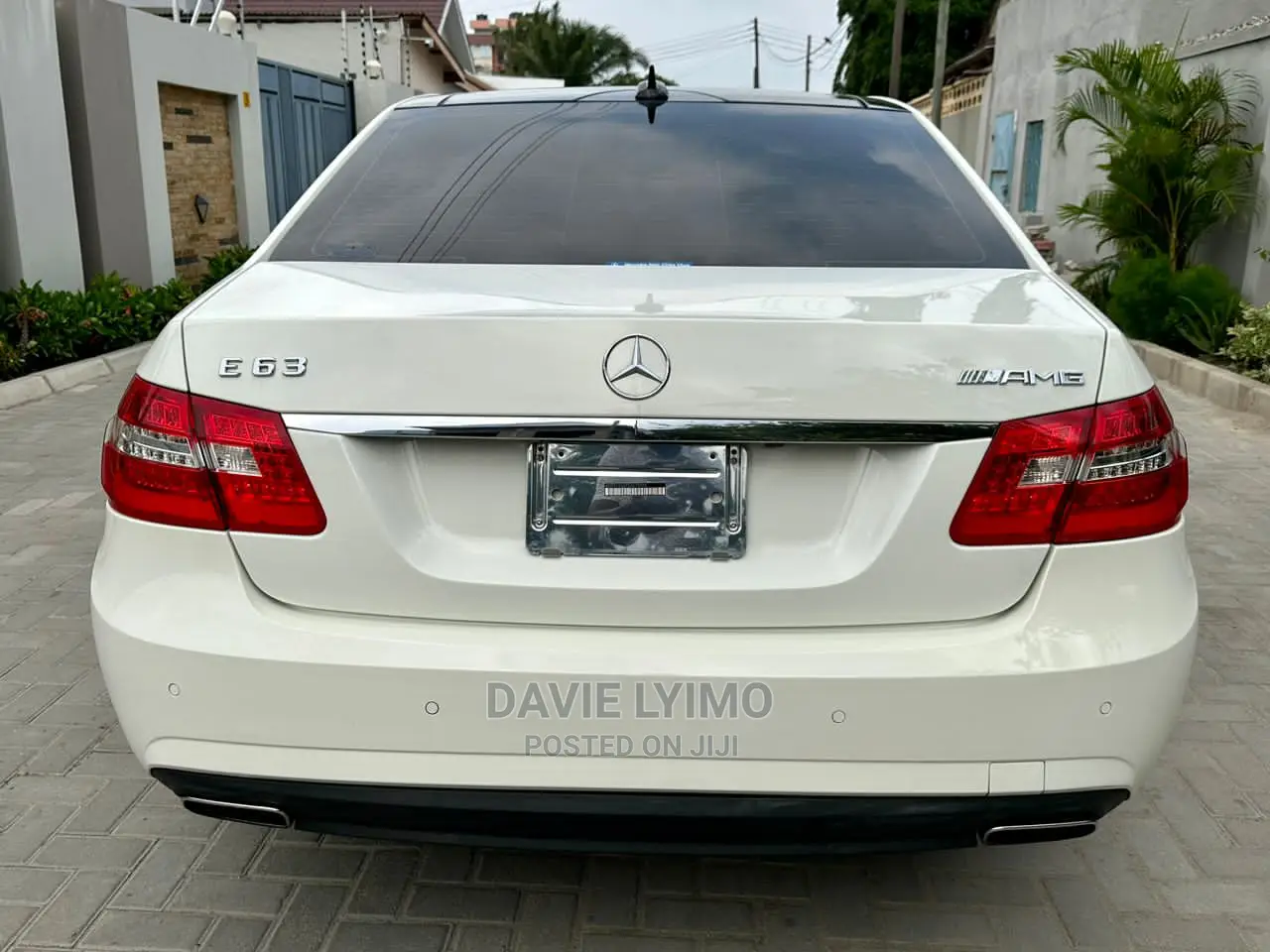 Mercedes-Benz E63 2012 White