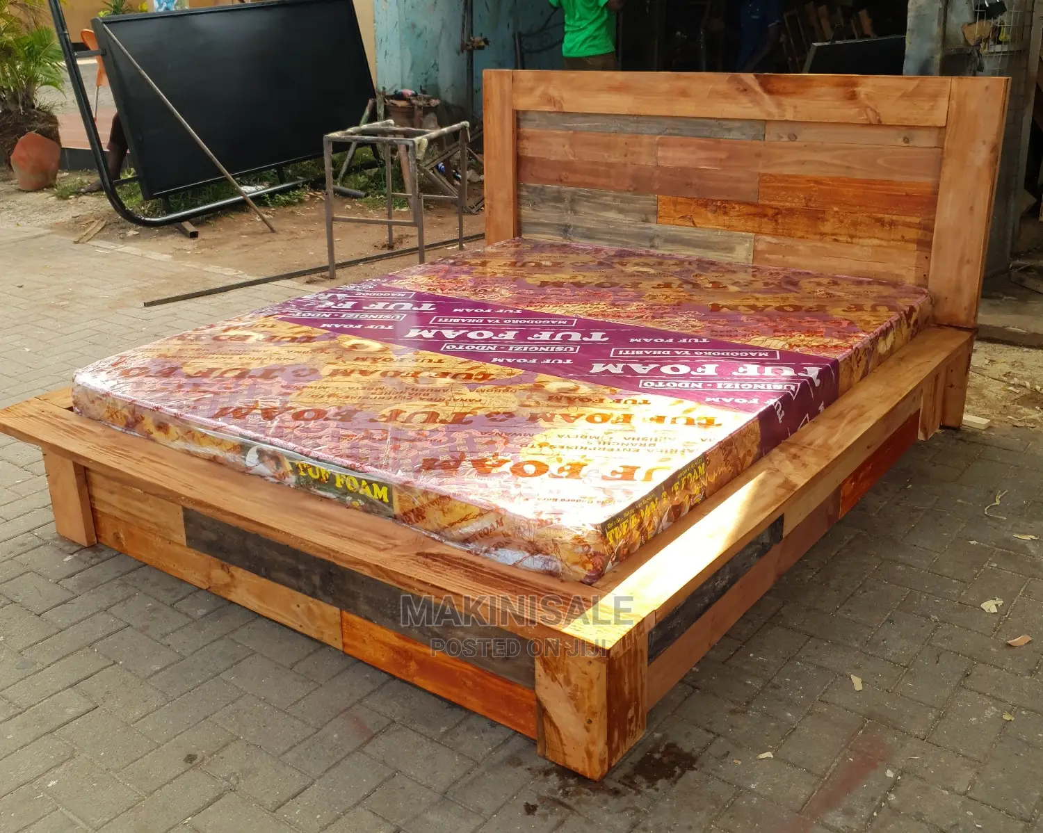 Kitanda Kizuri Sana Cha Pallet Simple