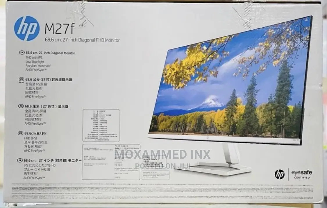 Hp Monitor M27f