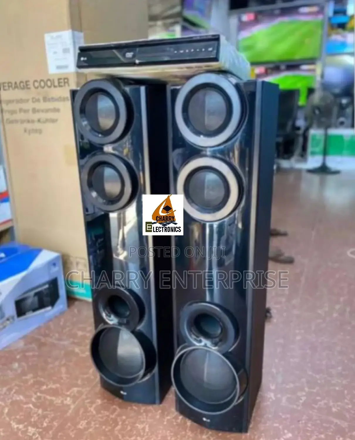 Lg Music Home Theater/ Twin Horn Speakers 1000w LHD 677