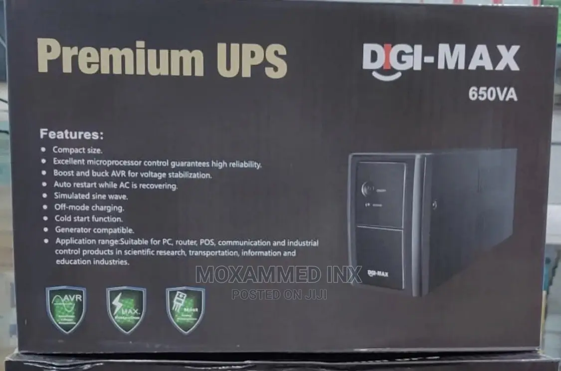 Premium Ups Digimax 650VA