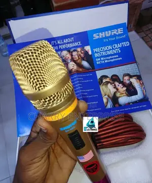 SHURE Wire Microphone/ MicBest Performance POWERFUL