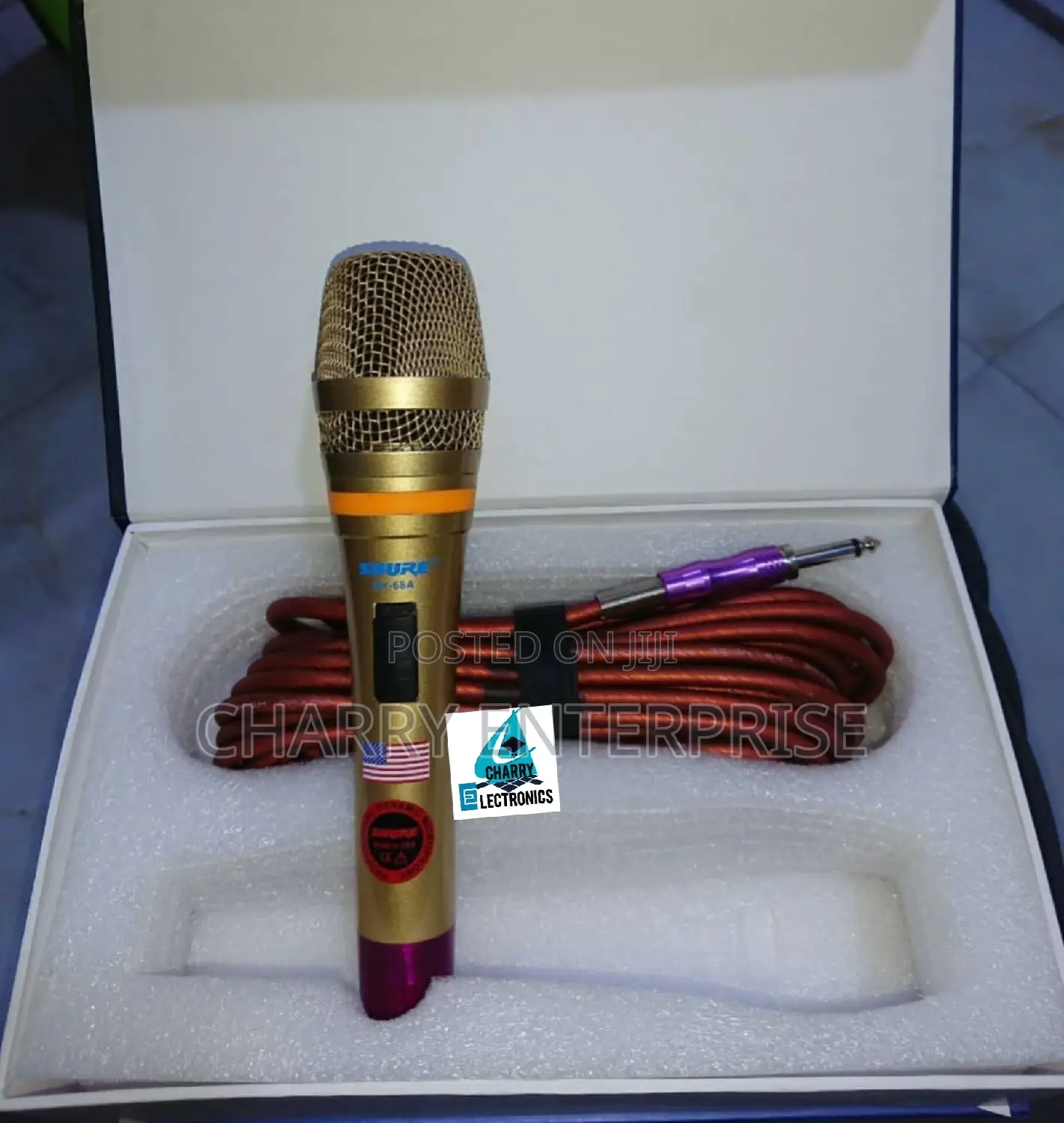 SHURE Wire Microphone/ MicBest Performance POWERFUL