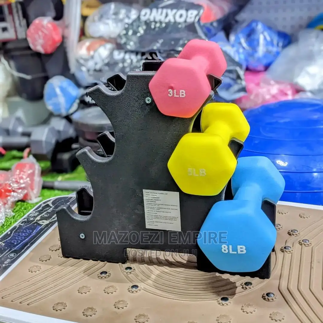 Dumbbells With Rack