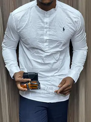 Long Sleeves Stand Up Collar