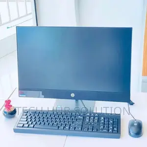 New Desktop Computer HP AiO 22 4GB AMD Ryzen HDD 1T