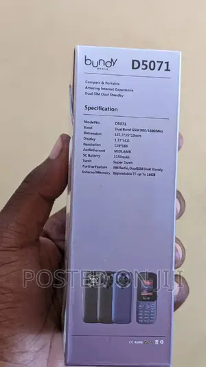 New Mobile Phone Blue
