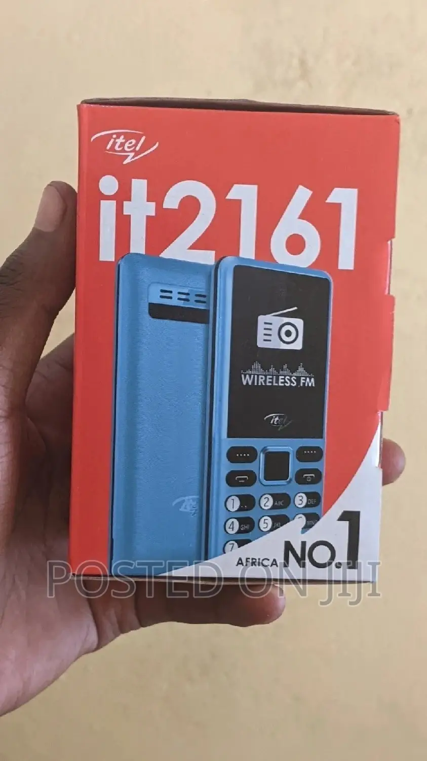 New Itel it2163 Black