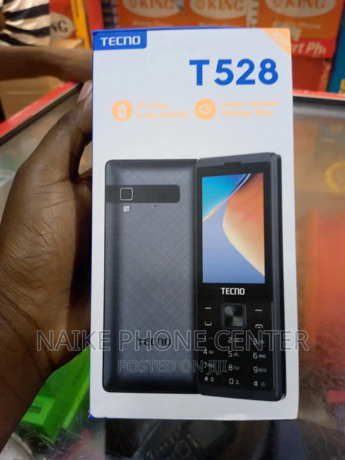 New Tecno T528 Black