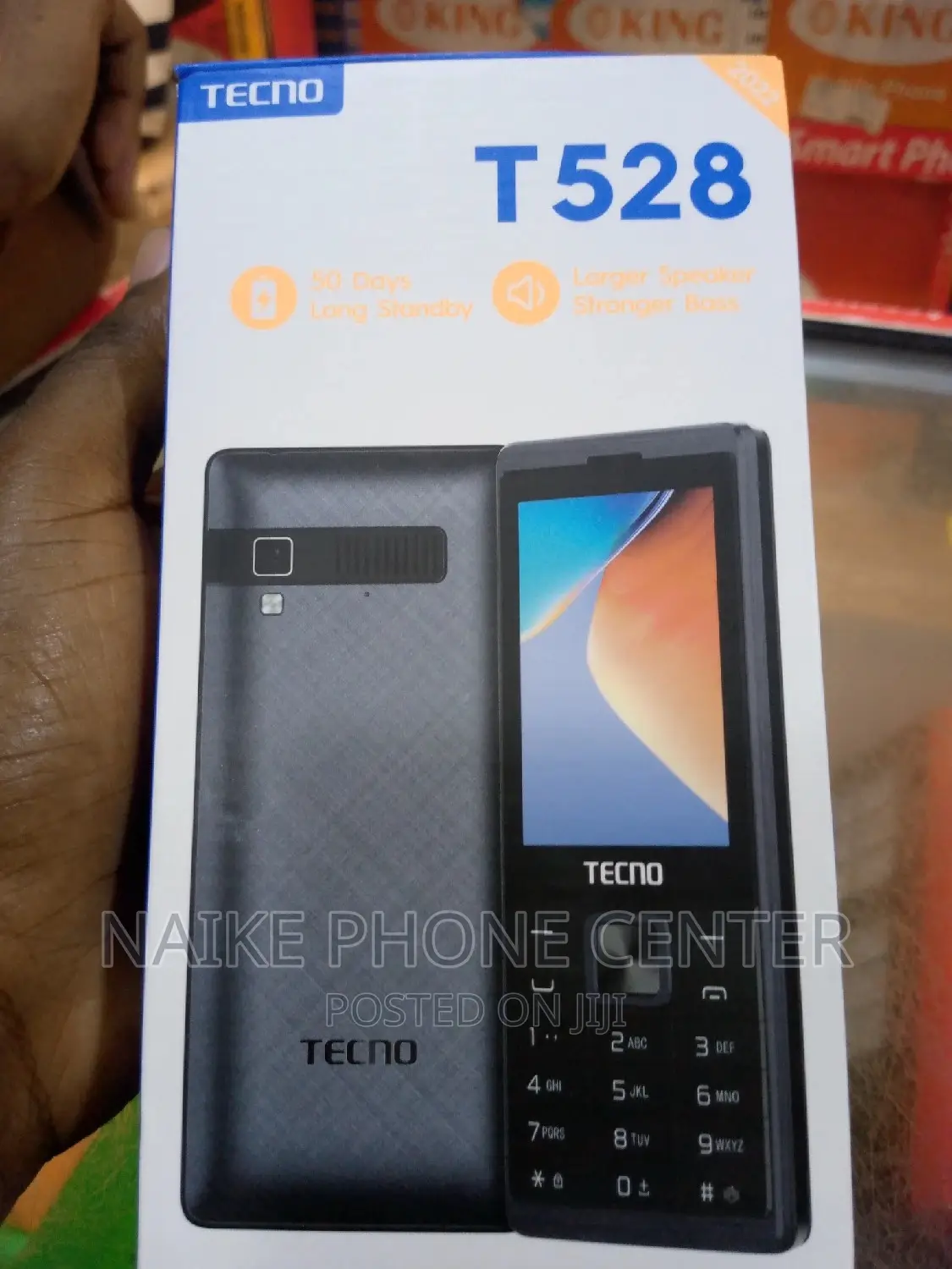New Tecno T528 Black