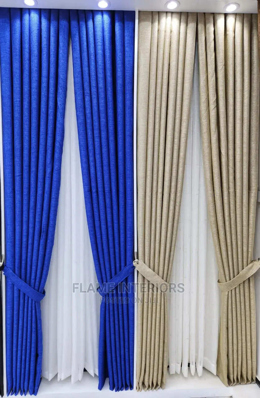 Curtains (Single Plain Color)
