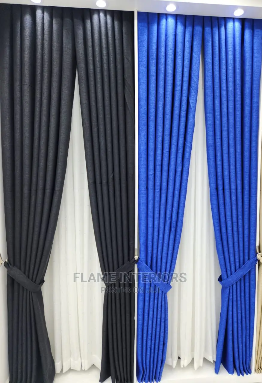 Curtains (Single Plain Color)