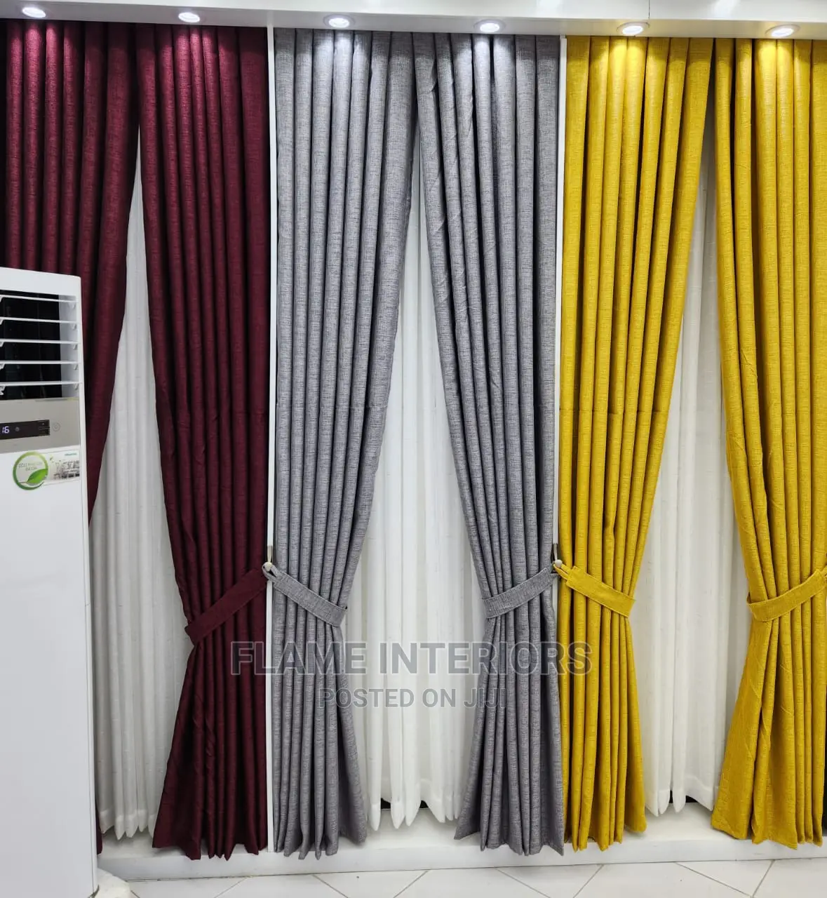 Curtains (Single Plain Color)