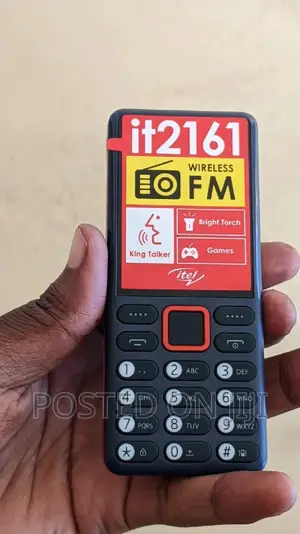 New Itel it2163 Black