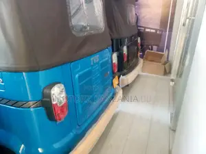 New TVS King Deluxe Plus iTouch Start 2022 Blue