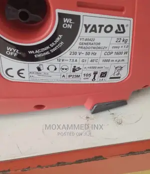 Yato Portable Generator 1600W