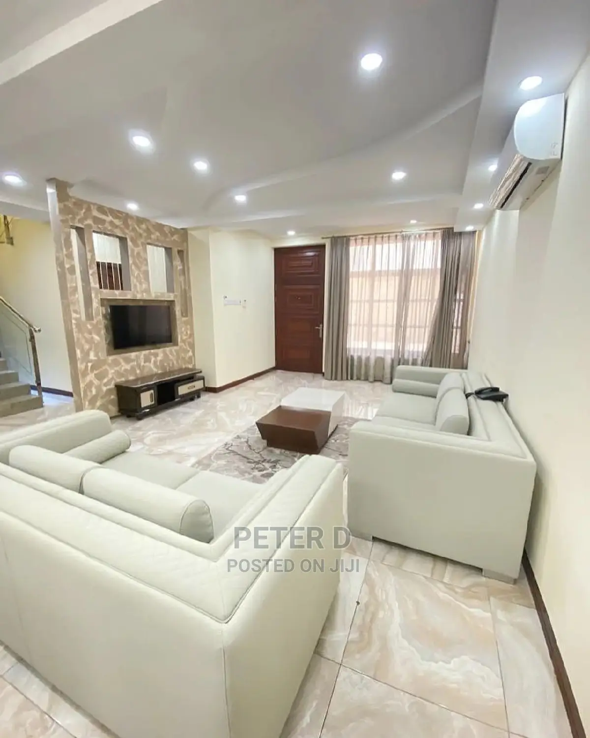 Furnished 3bdrm Villa in Mikocheni for Rent