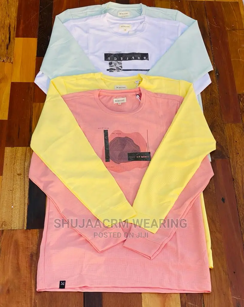 Tshirt Mikono Mirefu