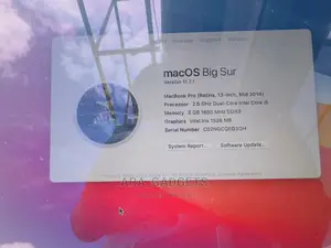 Laptop Apple MacBook Pro 2014 8GB Intel Core I5 SSD 256GB
