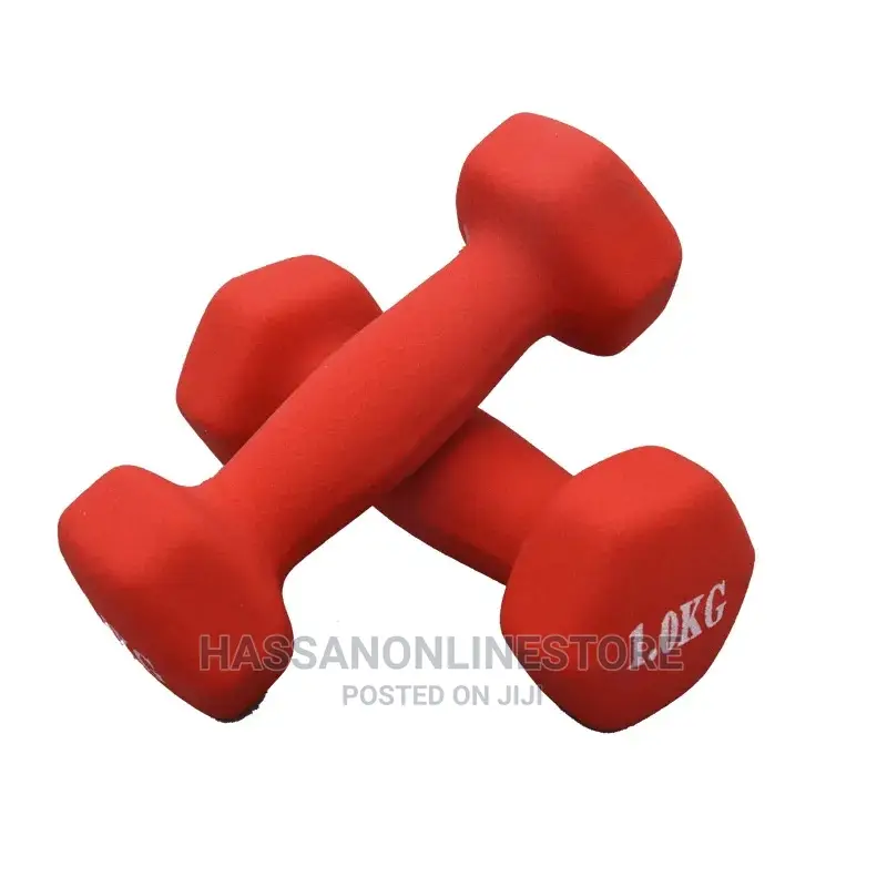Fitness Gym Weight Hex Equipment Rubber 1kg