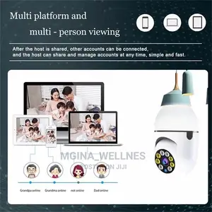 Bulbs Wireless Security Camera