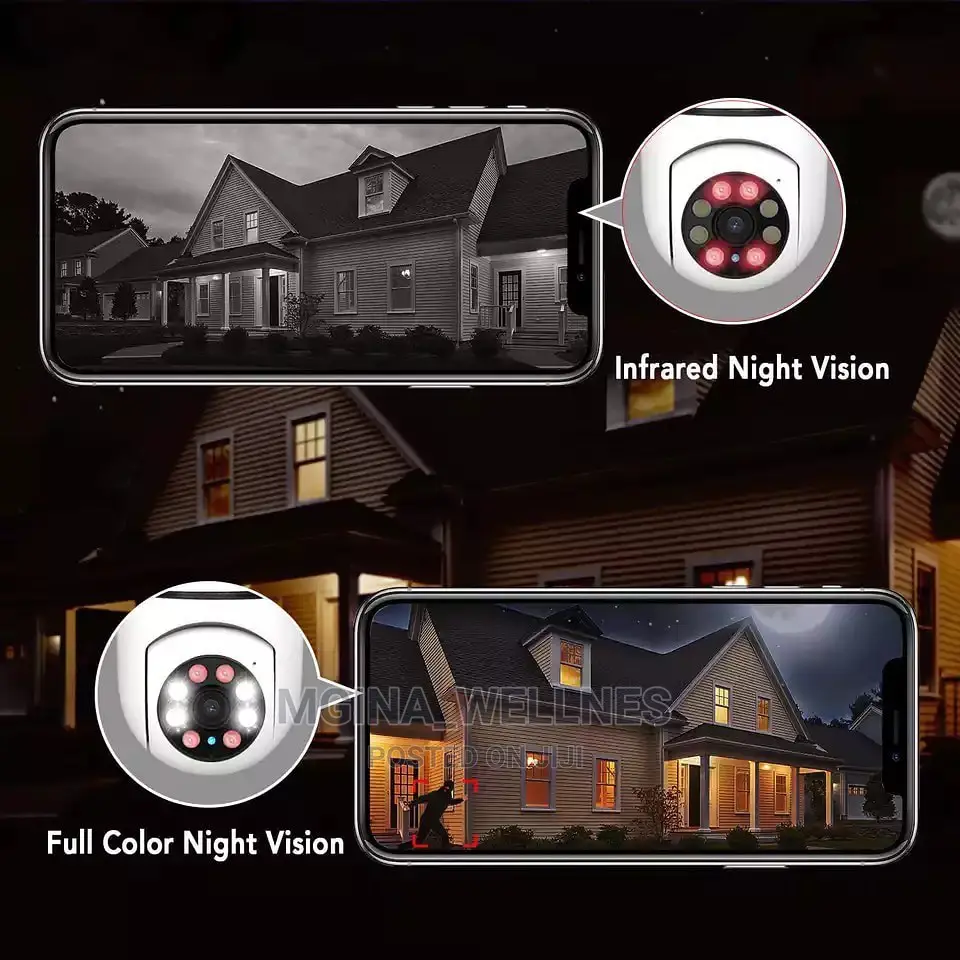Bulbs Wireless Security Camera