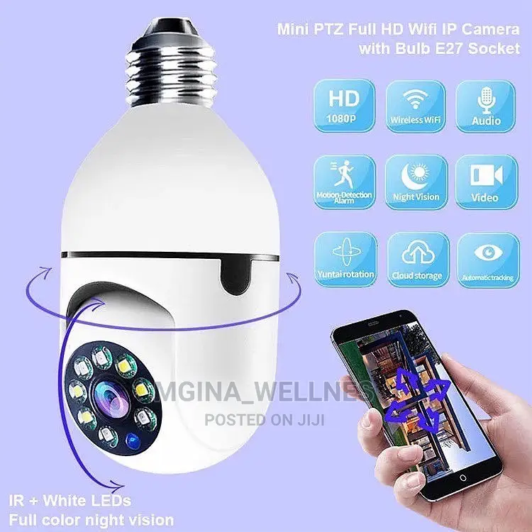 Bulbs Wireless Security Camera