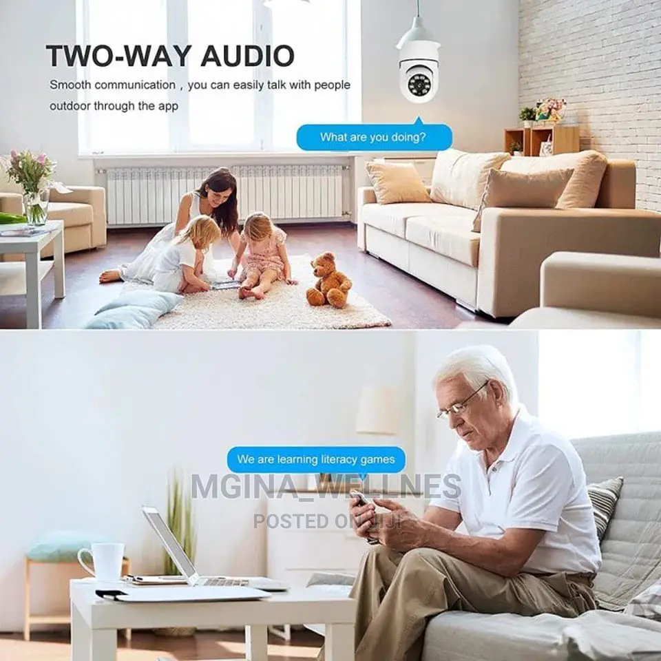 Bulbs Wireless Security Camera