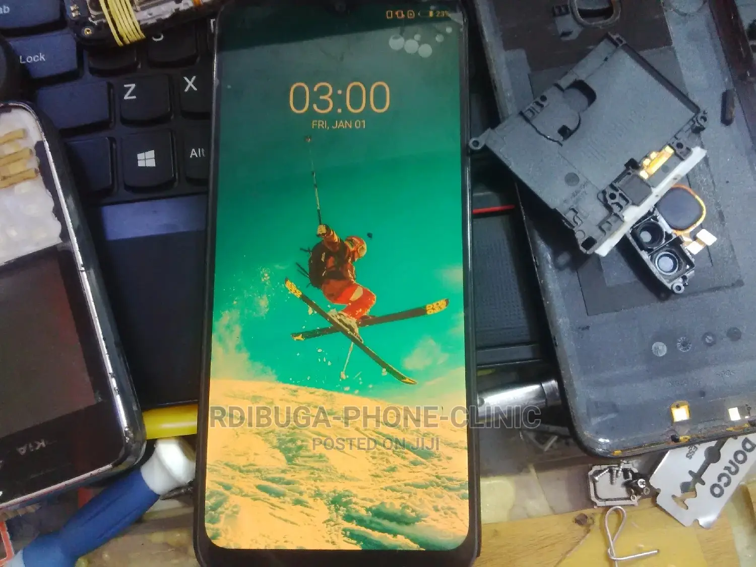 Tecno Hot 8 Lite 3G Ikibadilishwa Kioo OG