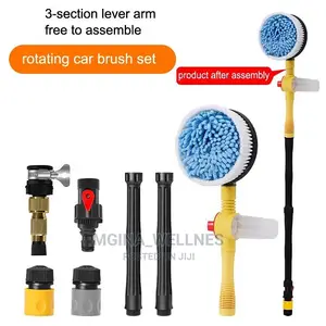 Rotating Car Brush Set
