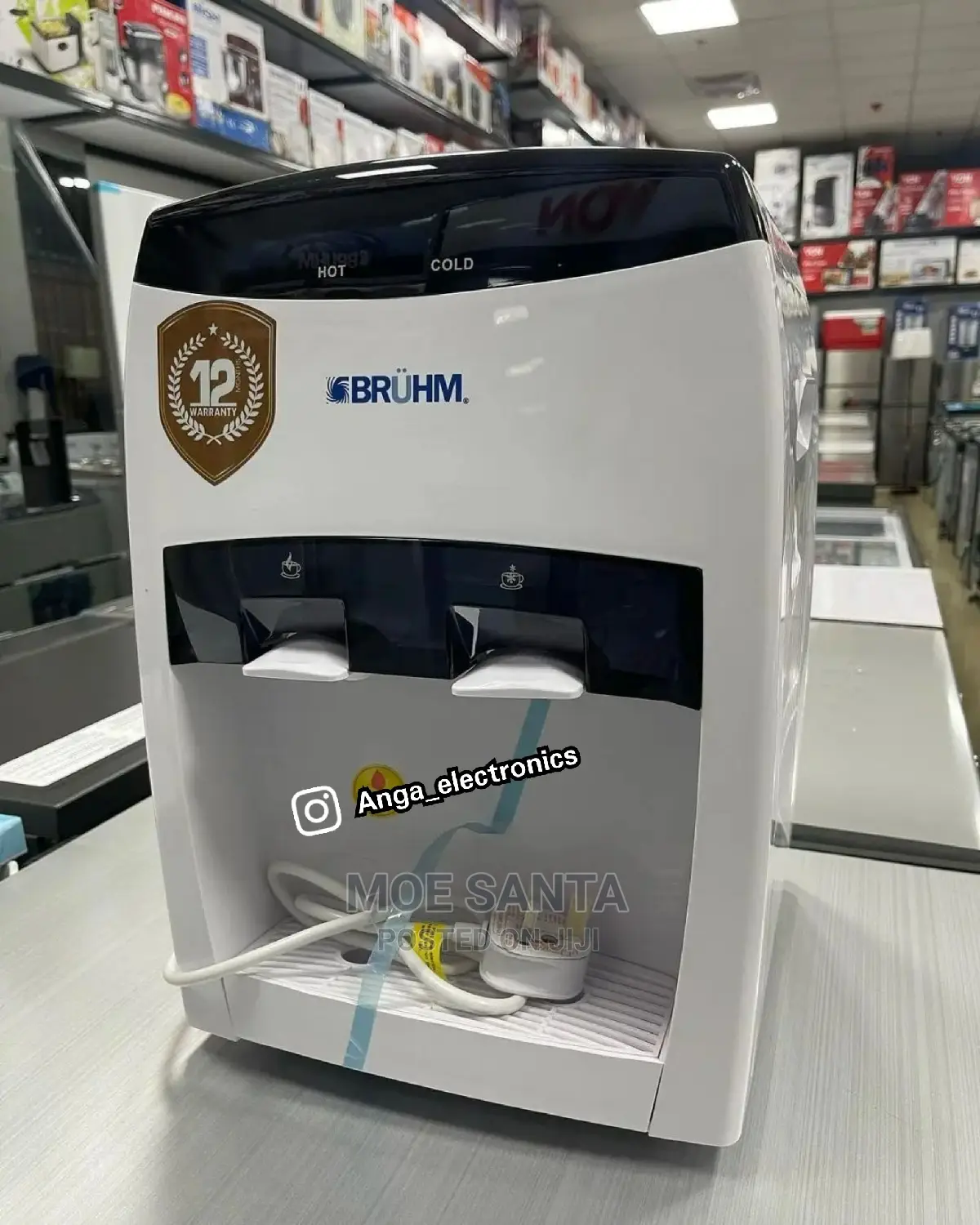 Bruhm Table Top Water Dispenser