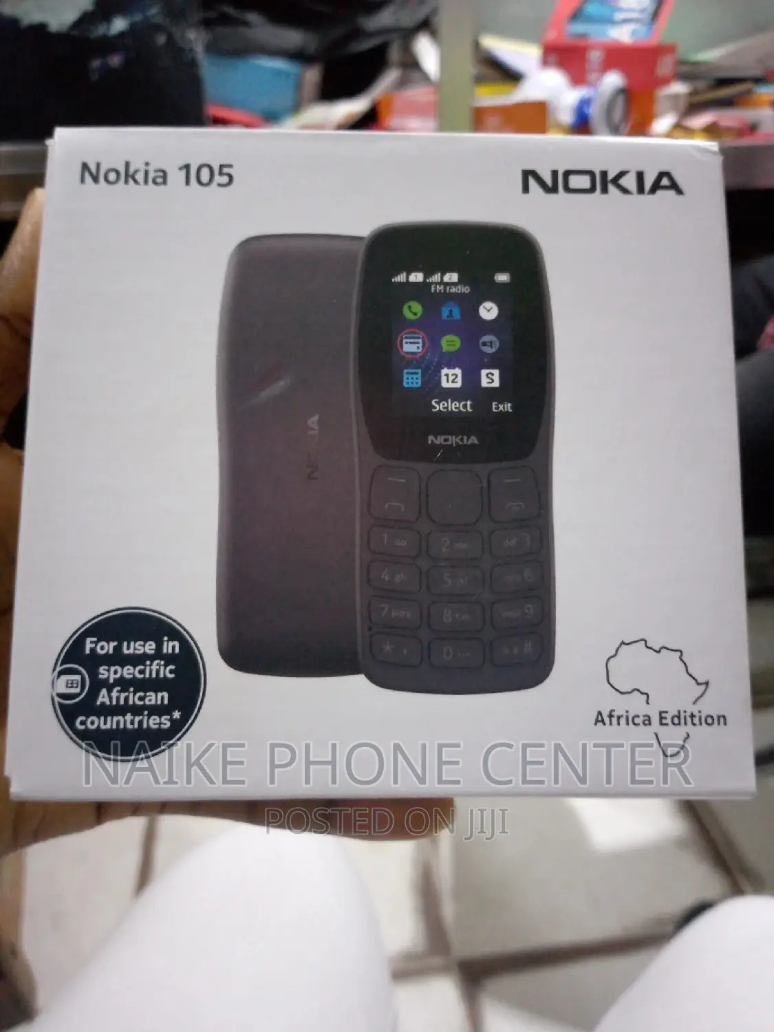 New Nokia 105 Black
