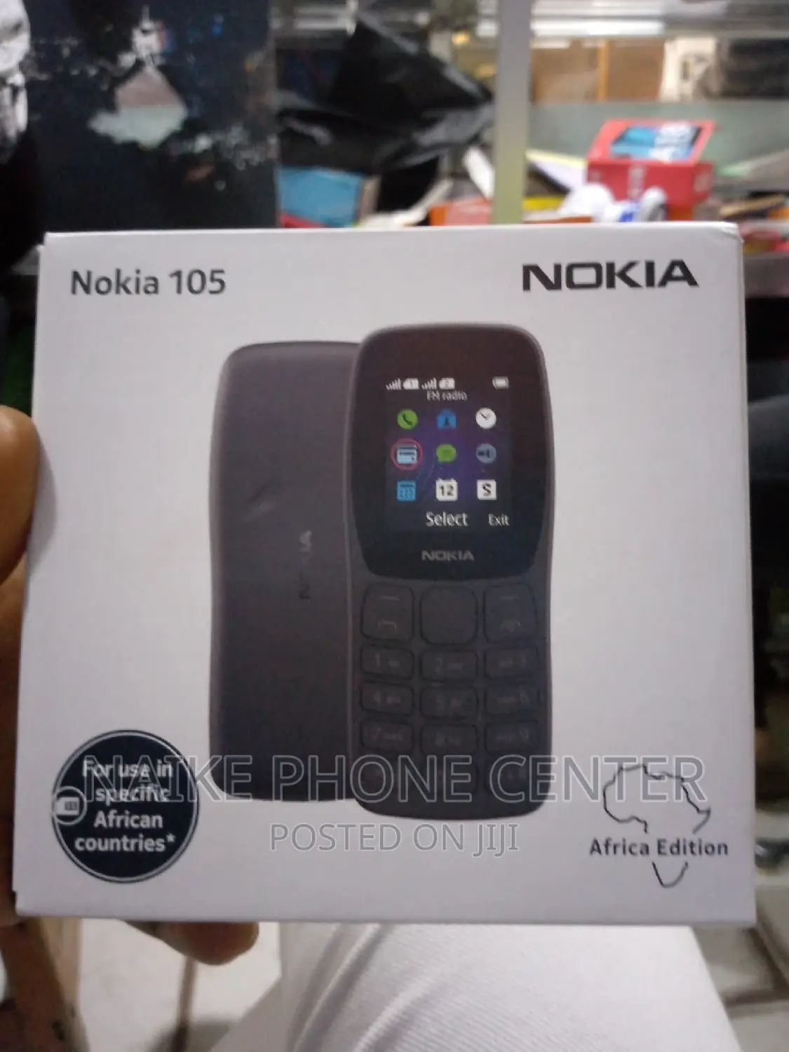 New Nokia 105 Black