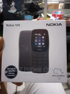 New Nokia 105 Black