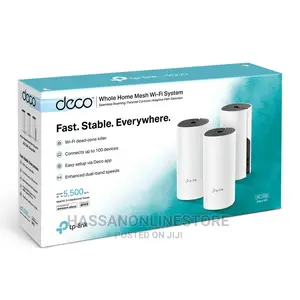 Tp-Link Deco M4 Ac1200 Whole-Home Mesh Wi-Fi System (3-Pack)
