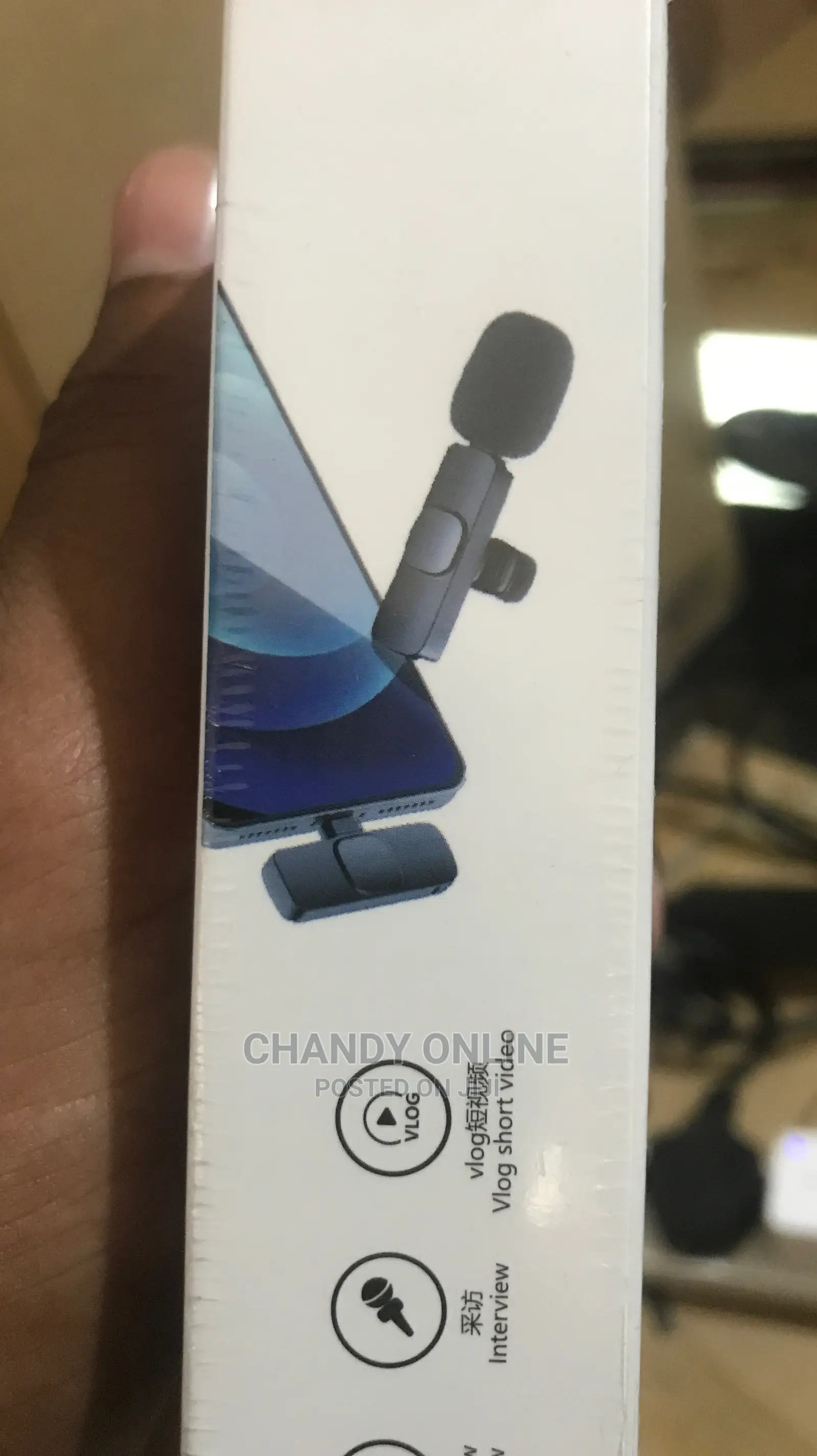 V T Wireless Collartype C Supported Wireless Microphone.