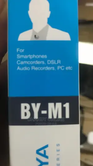 Boya Bym1 Auxiliary Microphone Audio Cable (Black)
