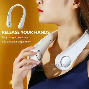 Portable Vaneless Rechargeable Hanging Neckfan / Coolerfan