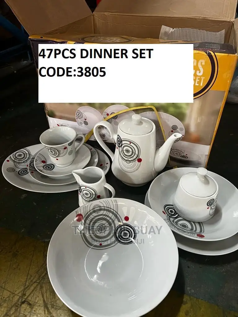Dinner Set 47pcs Nzuri Na Imara