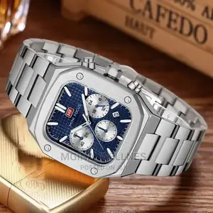 Min Focus Silver Watch
