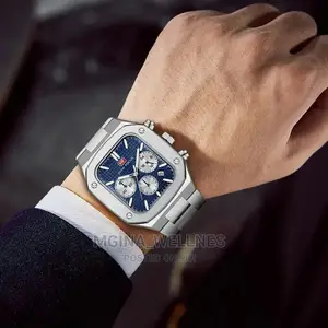 Min Focus Silver Watch