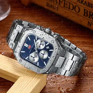 Min Focus Silver Watch