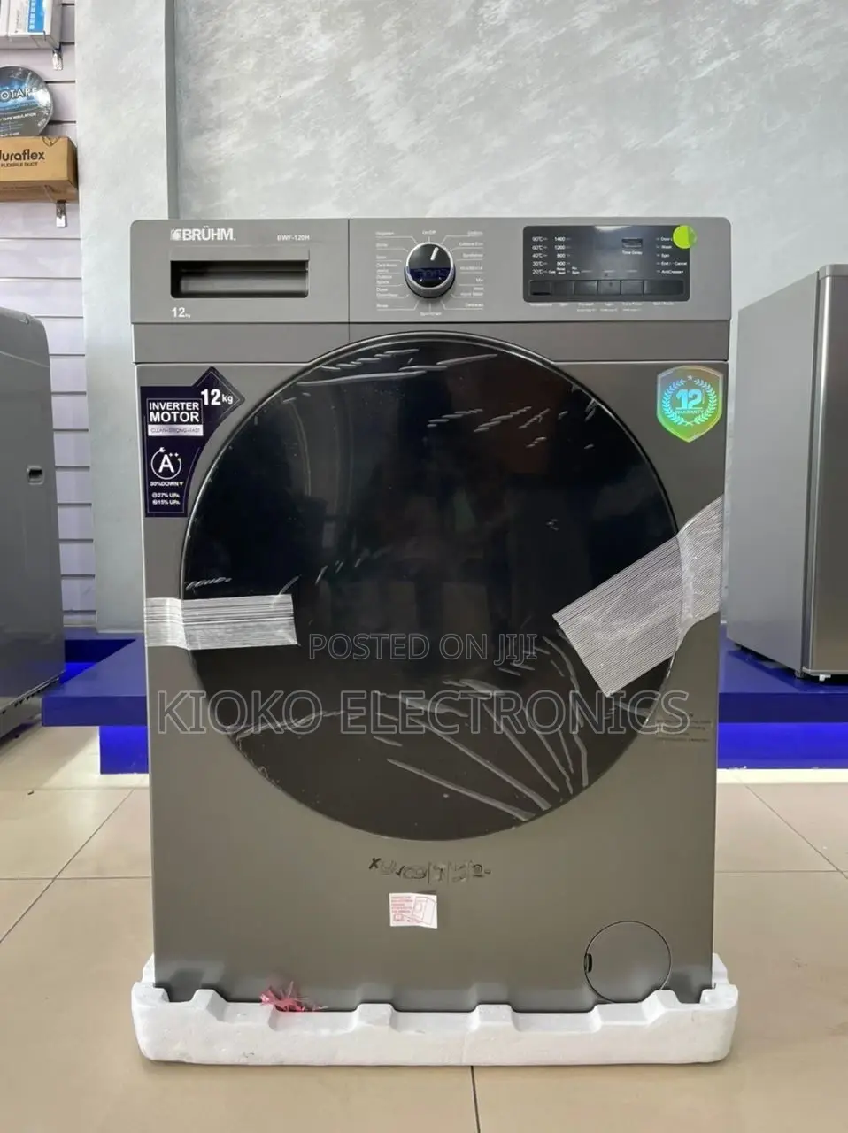 12kgs Front Load Bruhm Wash Machine
