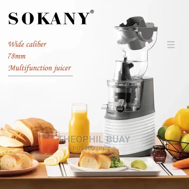 SOKANY Slow Juicer Extractor Electric Fruit Reverse Function